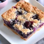 Blueberry Zucchini Bars