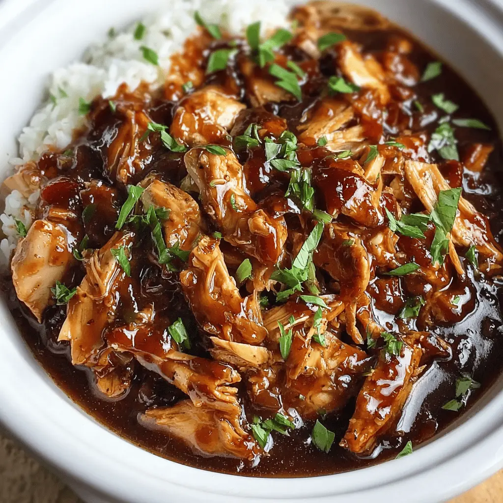 Crock Pot Bourbon Chicken