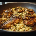Marsala Chicken Orzo