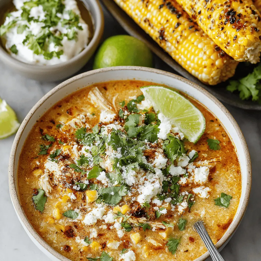 Mexican Street Corn Soup