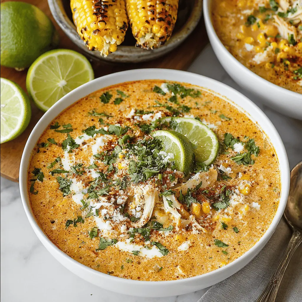 Mexican Street Corn Soup