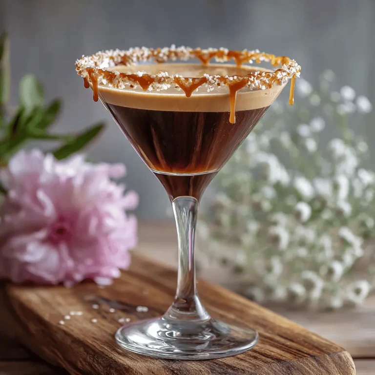 Salted Caramel Espresso Martini