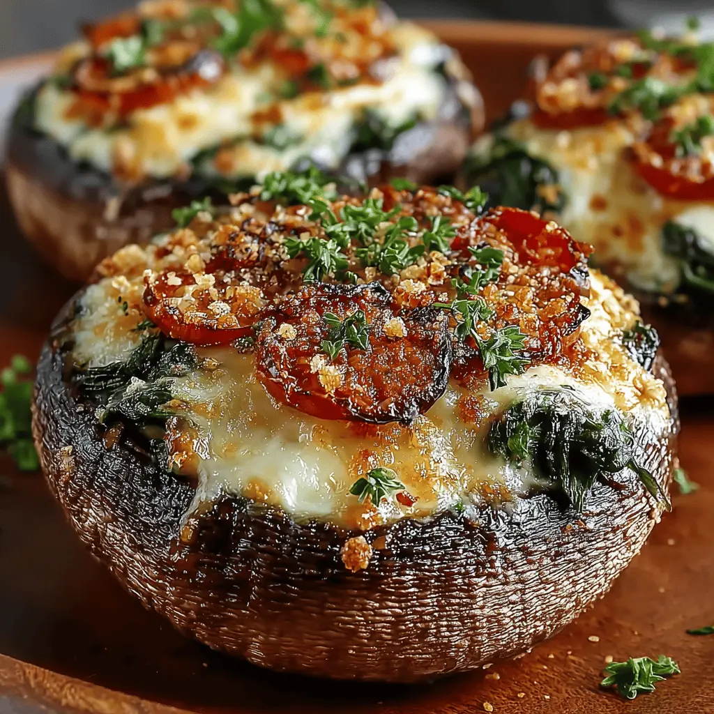 Stuffed Portobello Mushrooms