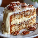 White German Chocolate Cake