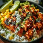Street Corn Chicken Bowl