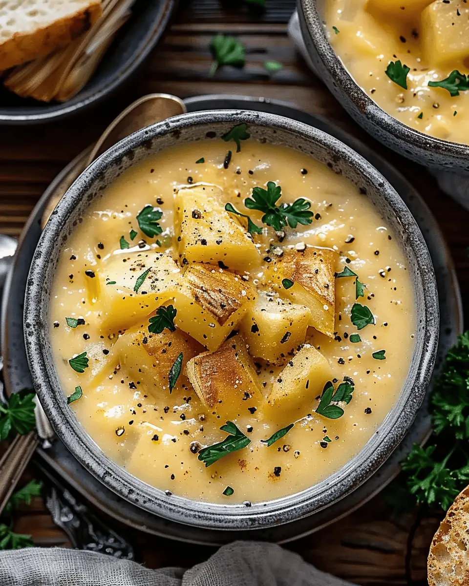 Garlic Potato Soup