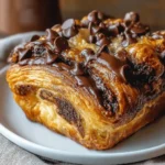 Chocolate Croissant Breakfast Bake