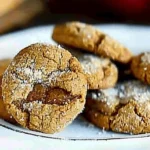 Soft Batch Apple Cider Gingersnap Cookies
