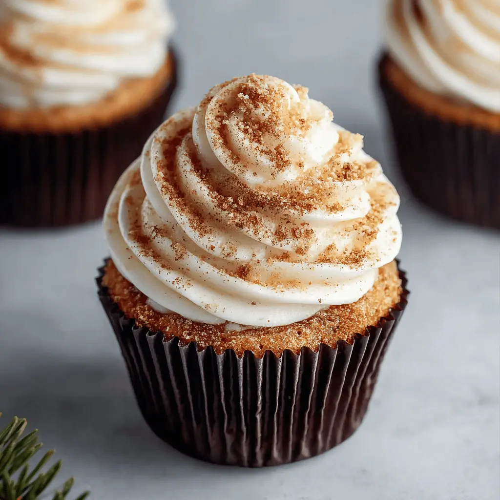 Cinnamon Roll Cupcakes