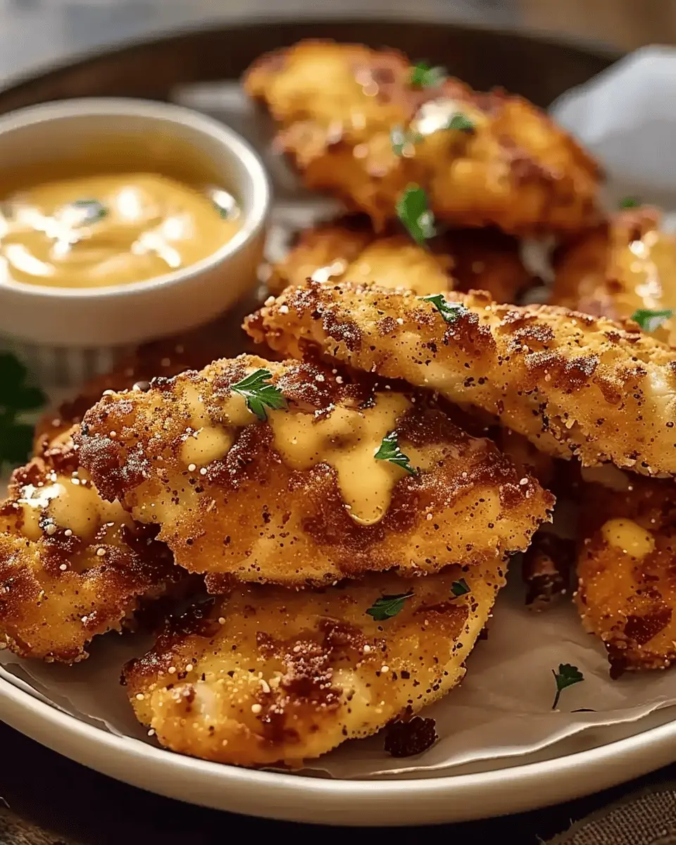 Crispy Mustard Chicken Tenders