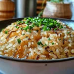 Golden Onion Butter Rice