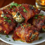 Spicy Bacon-Wrapped Jalapeño Chicken Bites