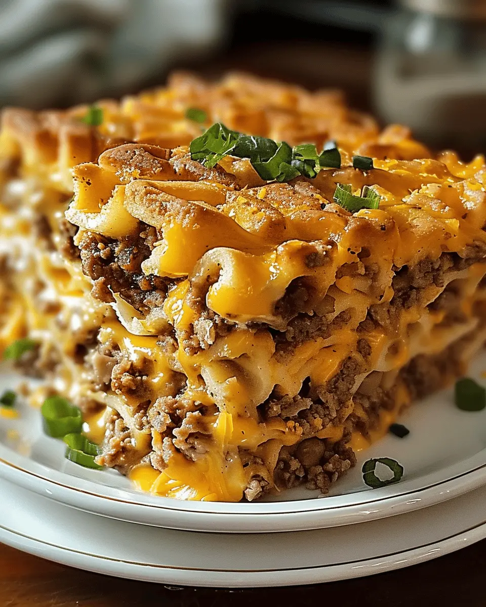 Big Mac Casserole