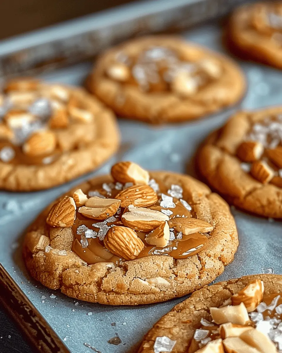 Toffee Almond Cookies