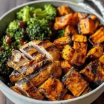 Grilled Chicken & Sweet Potato Bowl