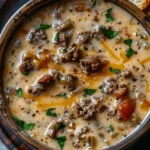 One-Pot Philly Cheesesteak Soup