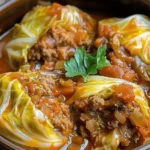 Slow Cooker Unstuffed Cabbage Rolls