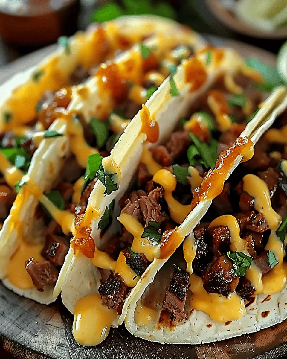 BBQ Beef Tacos
