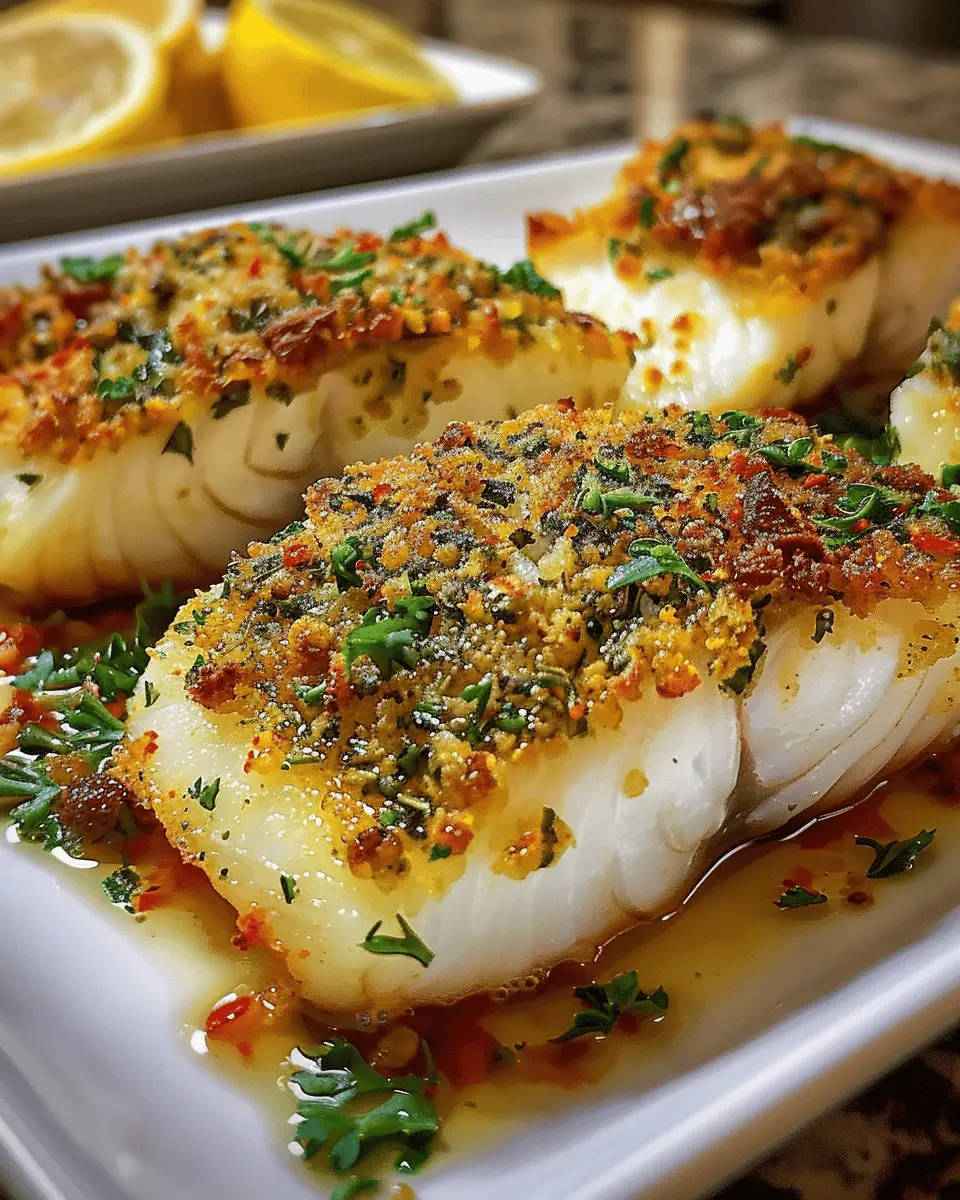 Boston Baked Cod