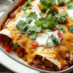 Ground Beef Enchiladas