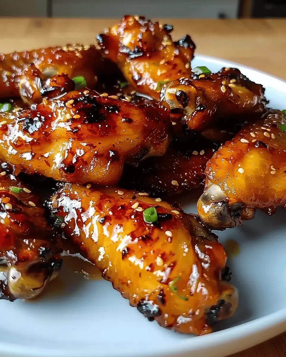 Sticky Pineapple-Teriyaki Chicken Wings