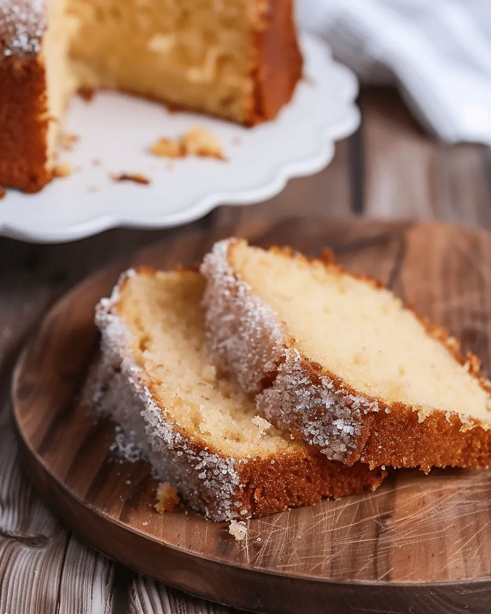 Apple Cider Pound Cake