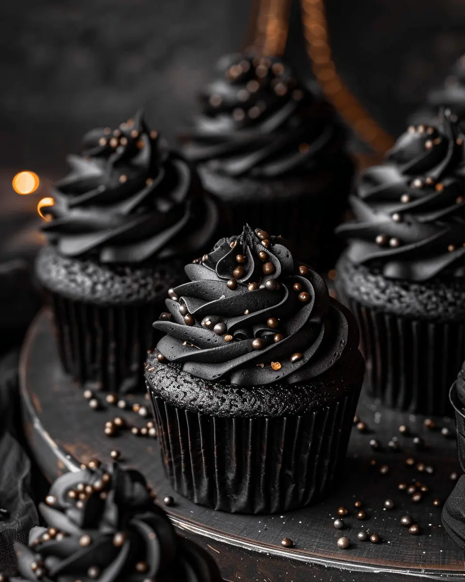 Black Velvet Cupcakes