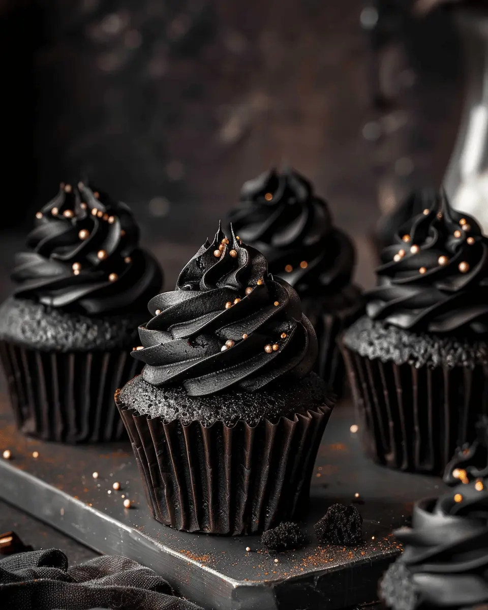 Black Velvet Cupcakes