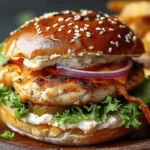 Chicken Caesar Burger