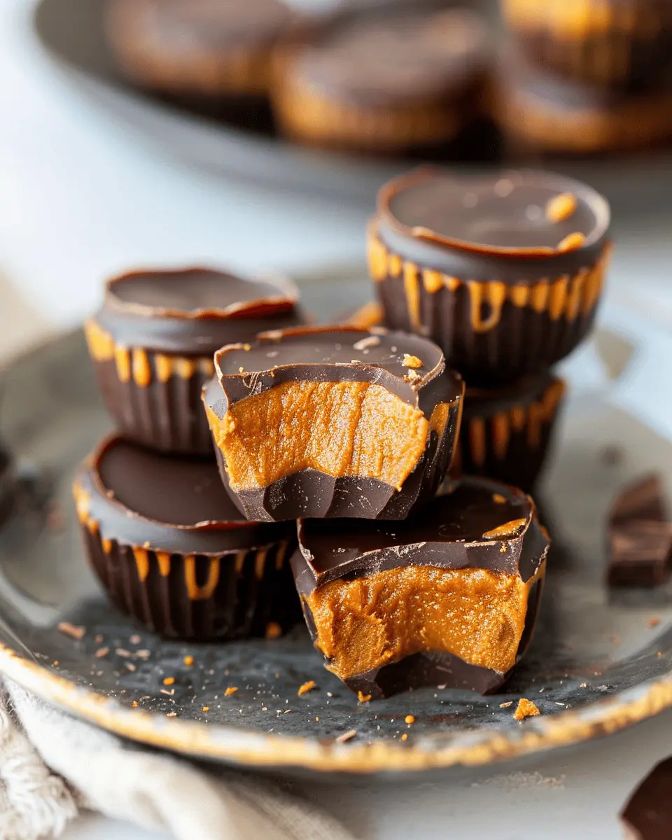 Chocolate Pumpkin Butter Cups