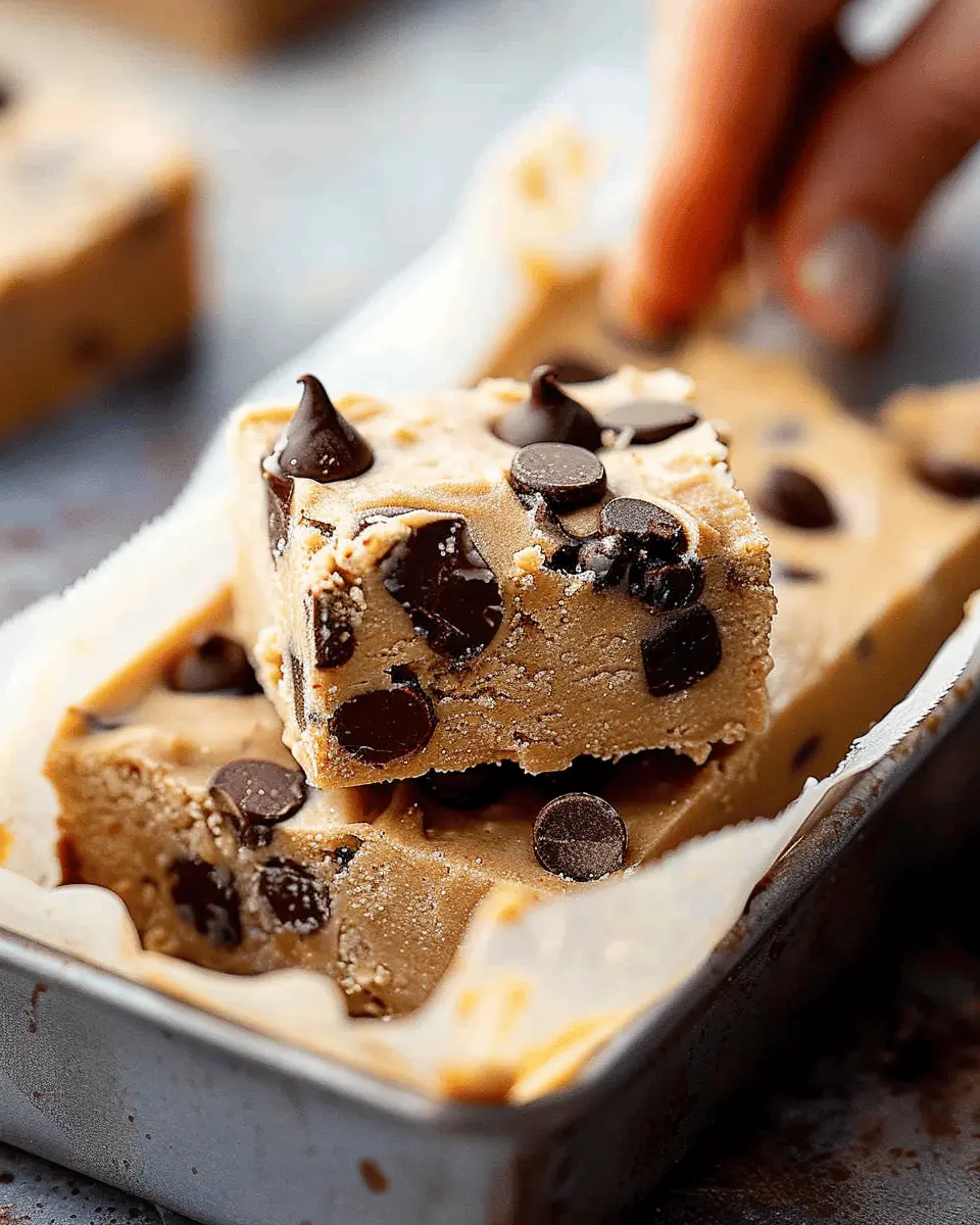 Cookie Dough Protein Bars
