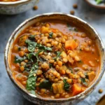 Damn Good Vegan Lentil Soup