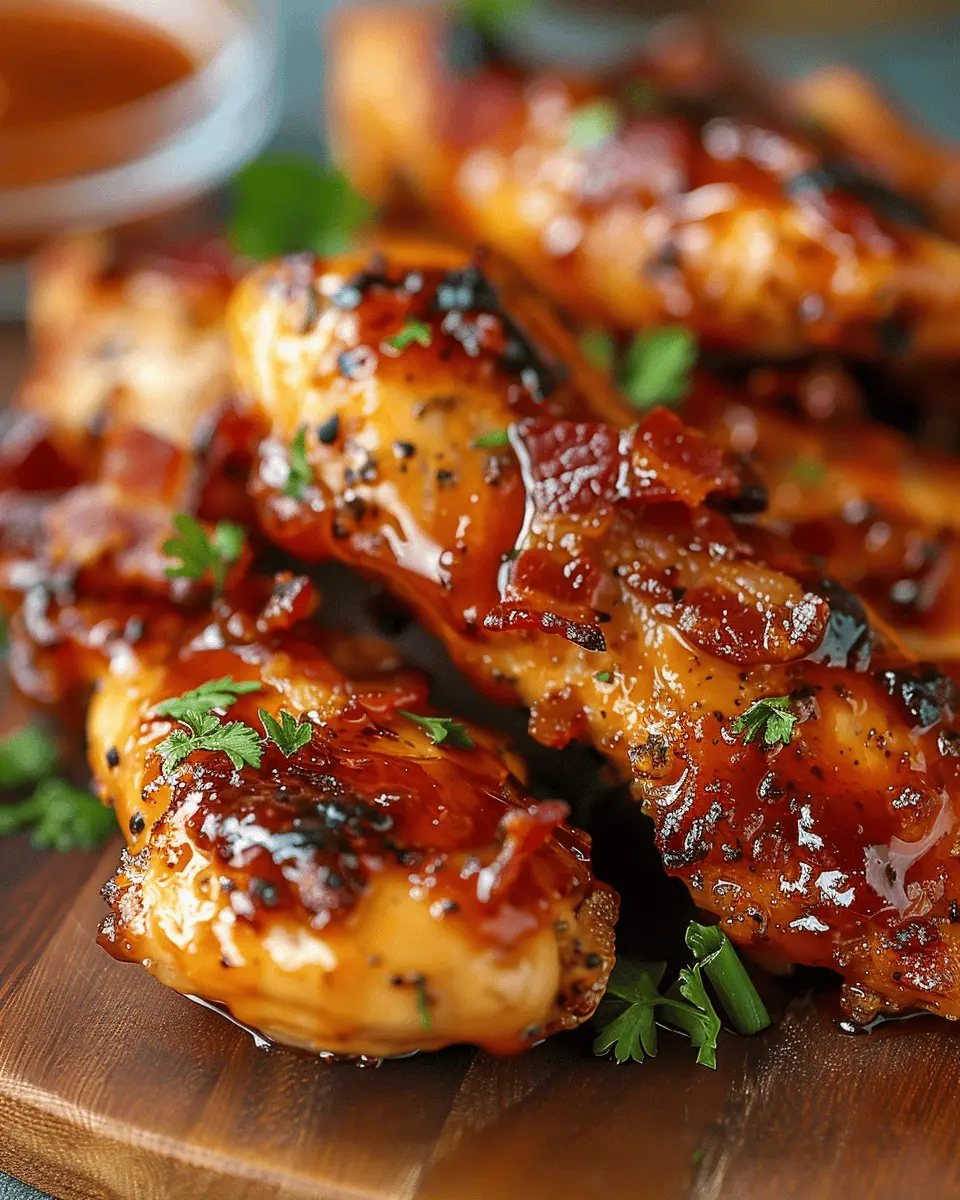 Easy Homemade Bacon Brown Sugar Chicken Tenders