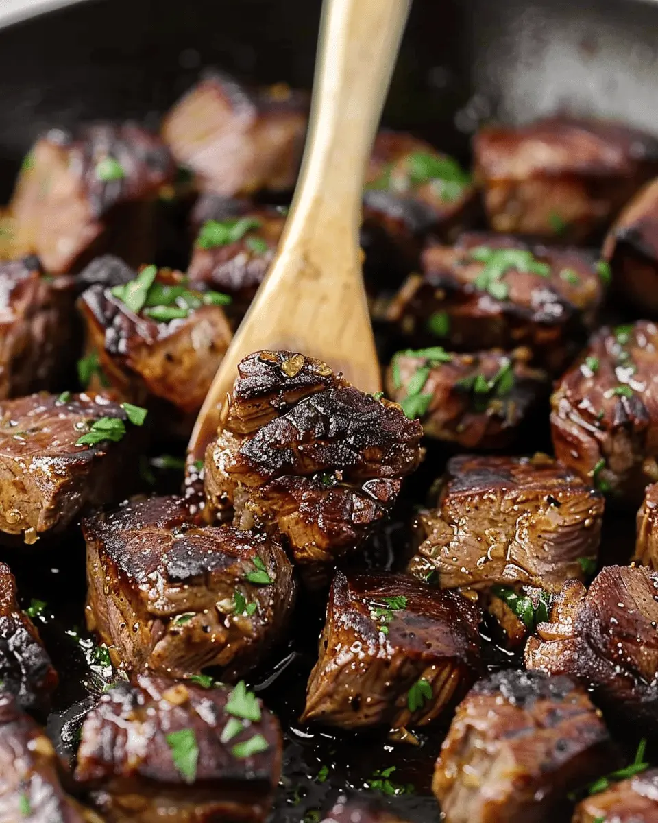 Garlic Butter Steak Bites