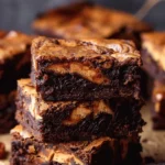 Halloween Brownies Pumpkin