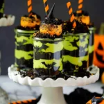 Halloween Cake Jars