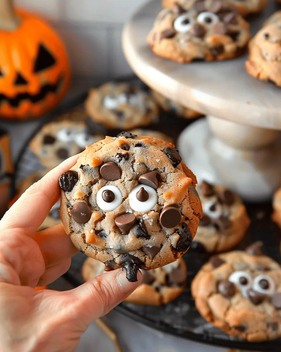 Halloween Chocolate Chip Cookies