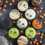 Halloween Dipped Oreo Cookies