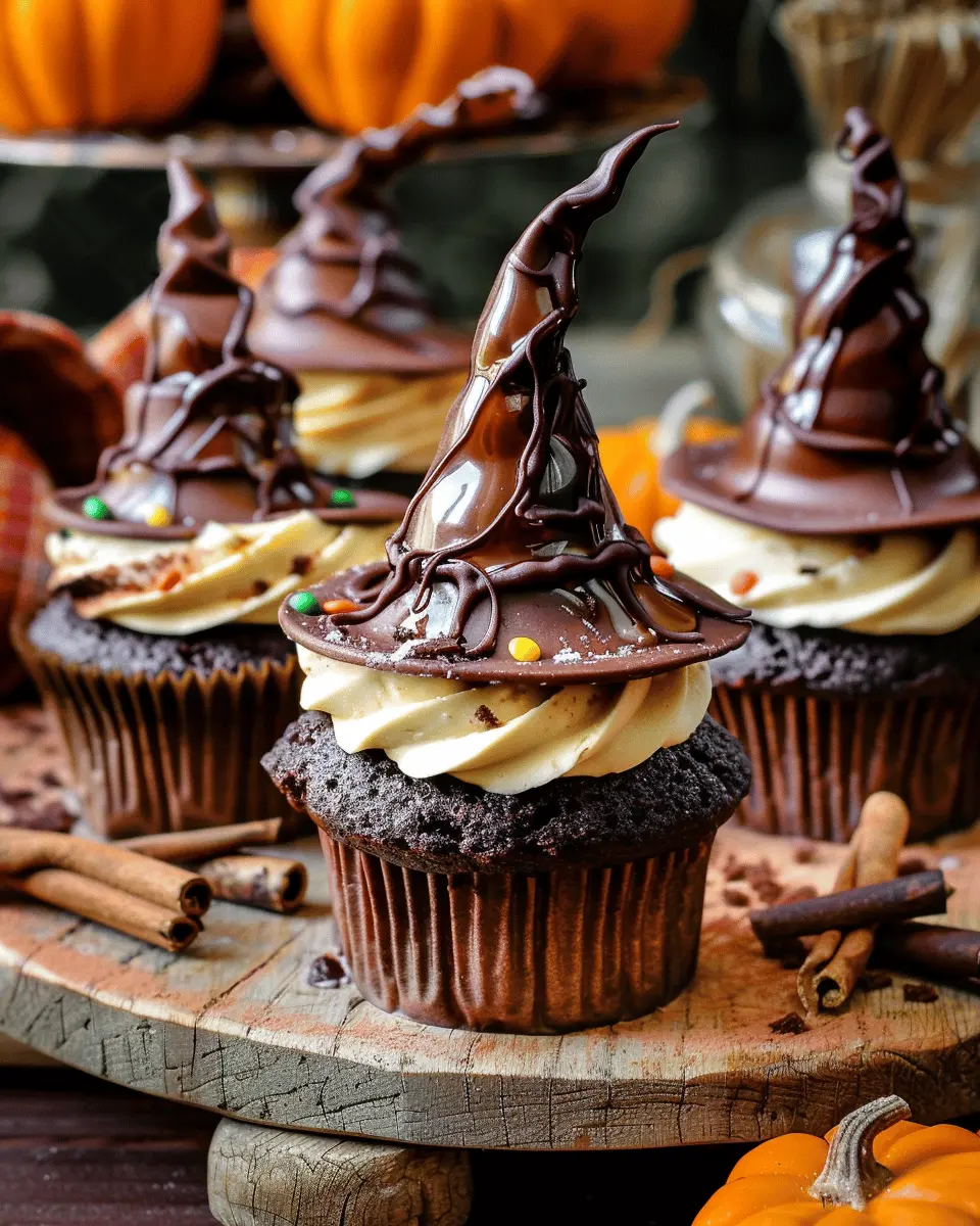 Harry Potter Sorting Hat Cupcakes