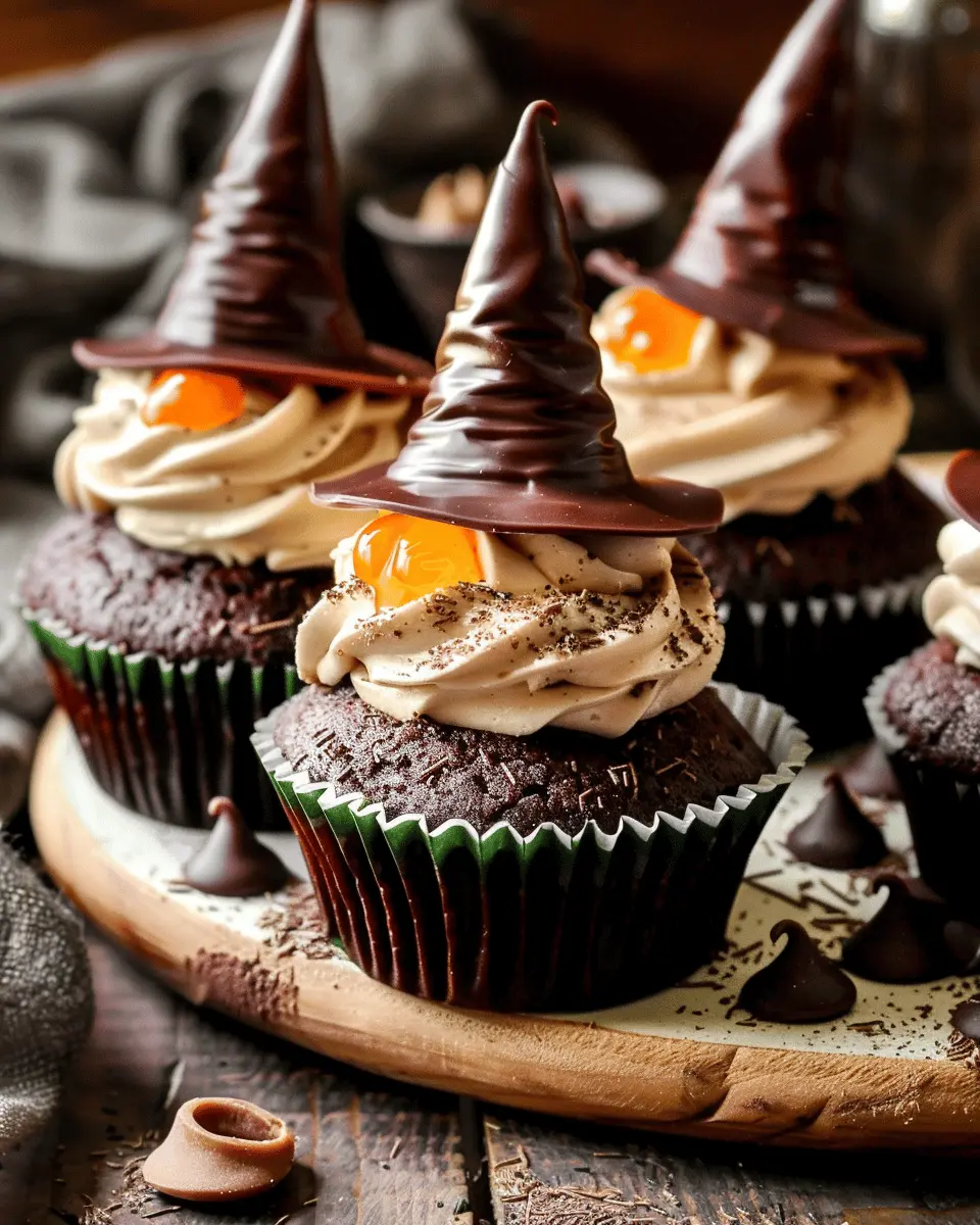 Harry Potter Sorting Hat Cupcakes