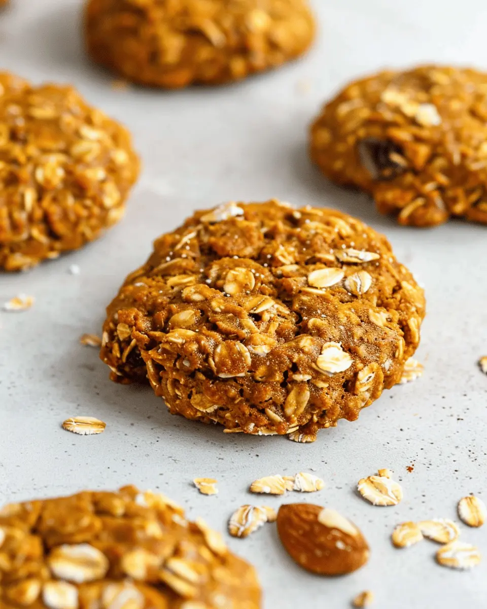 Healthy Pumpkin Oat Cookies