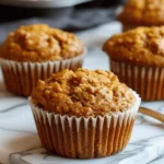 High-Protein, Greek Yogurt Pumpkin Muffins