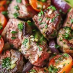 Juicy Steak Bites with Garlic Butter & Parmesan
