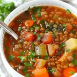 Lentil Vegetable Soup