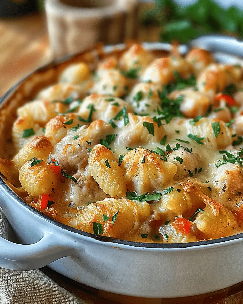 ONE POT GNOCCHI CHICKEN POT PIE