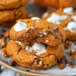 Pumpkin S’mores Cookies