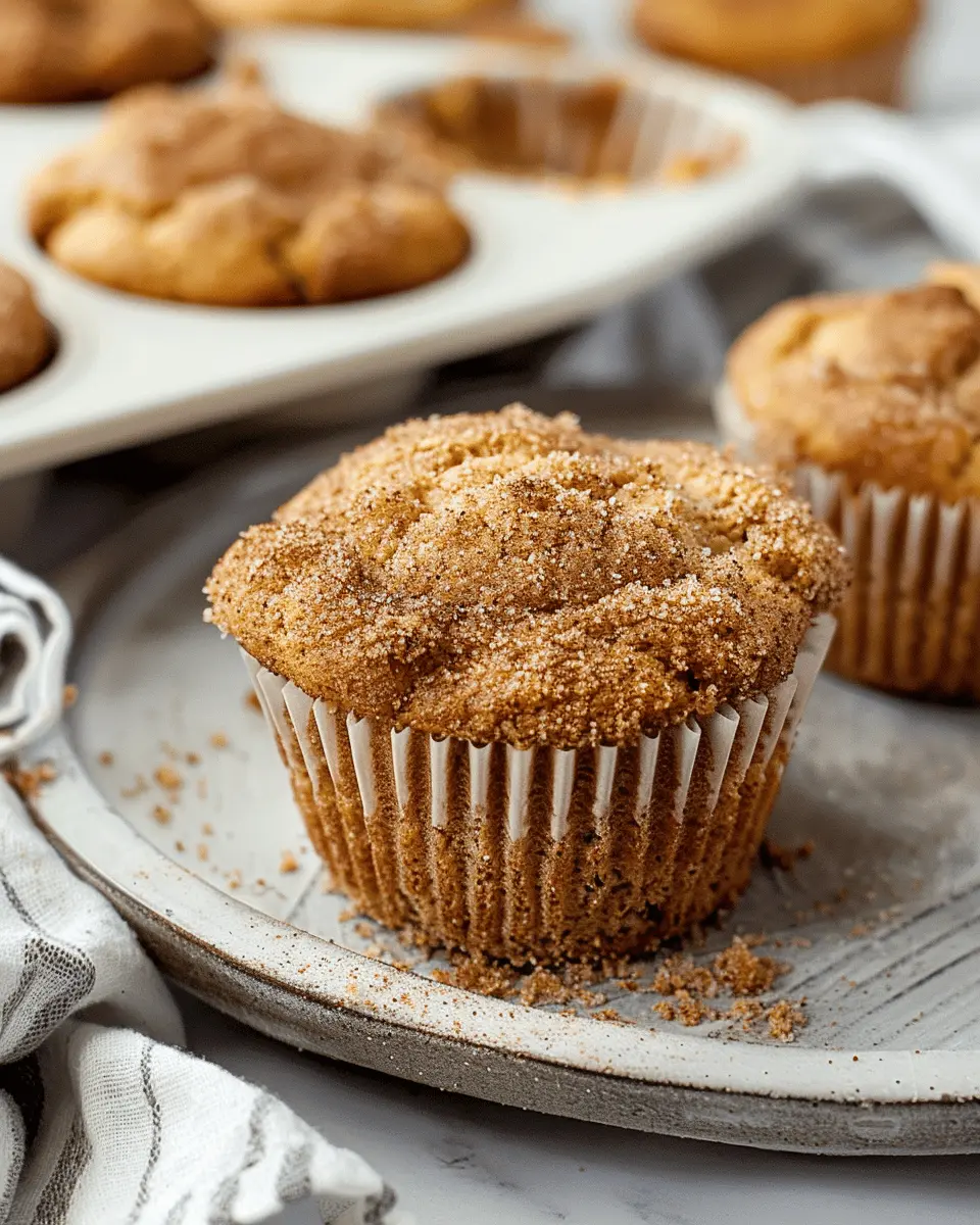 Pumpkin Snickerdoodle Muffins