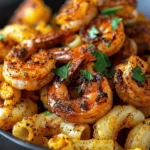 Spicy Blackened Shrimp Cavatappi