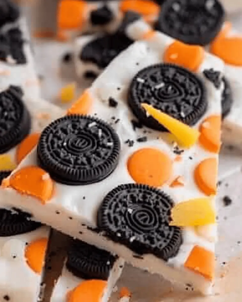 Spooky Halloween Oreo Bark
