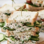Herbed Chicken Salad Tea Sandwiches